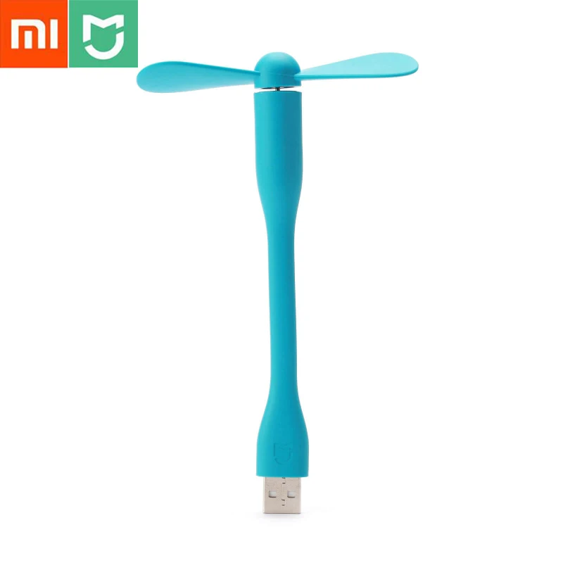 100% Оригинальный USB-вентилятор Xiaomi Mijia небольшие вентиляторы Портативный Гибкий