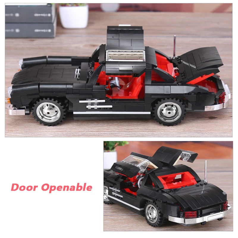 XingBao 03010 825Pcs Creative MOC Technic Car Series The Photpong Car Set Building Blocks Bricks Compatilbe Legoings Technic Car