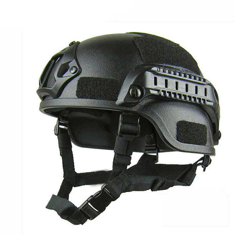

Military Mich 2000 Tactical Helmet Airsoft Gear Paintball Head Protector with Night Vision Sport Camera Mount