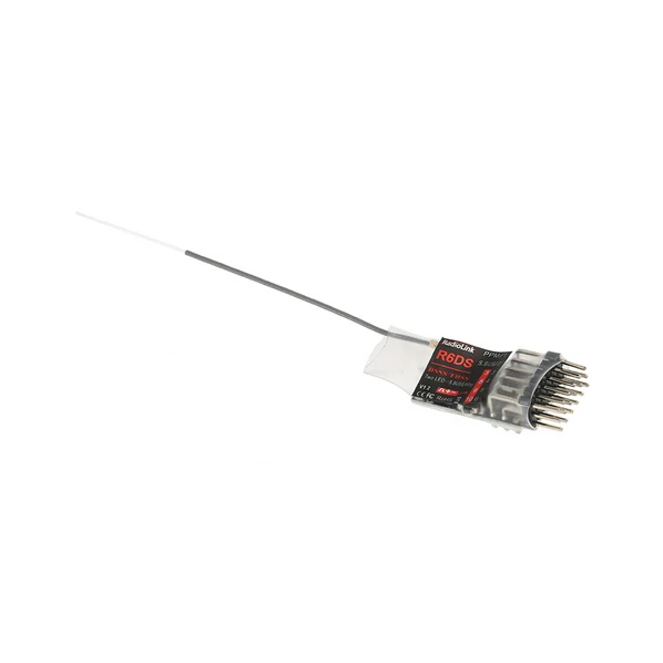 

F18740 RadioLink Smallest Receiver R6DS RX PPM PWM SBUS Output 2.4G 6CH 3ms Response for FPV Drone Helicopter AT9 AT9S AT10
