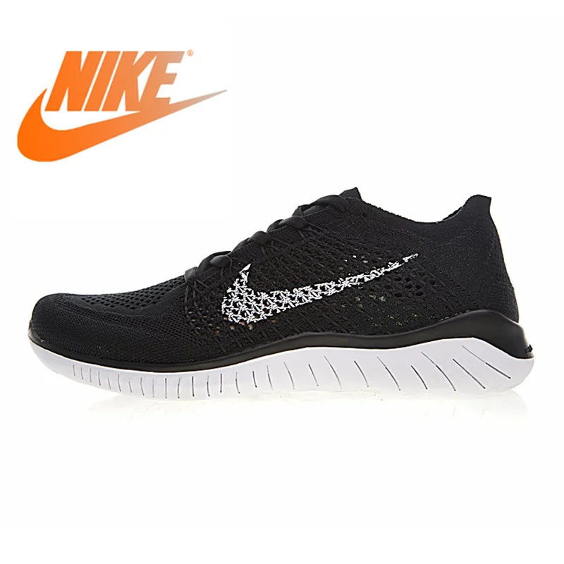 

Nike Free Rn Flyknit 5.0 Men's and Women's Running Shoes Outdoor Sneakers Shoes,Black,Non-slip Lightweight Breathable 942838