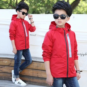 

Boys Spring Jacket Kids Coats and Jackets 2018 Autumn Jackets Brand Children Coats Girls Clothes Outerwear Hooded kids Clothes