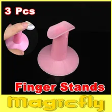 [Розничная ] 3 x подставки для пальцев, необходимые для ногти; маникюрный салон художественные инструменты