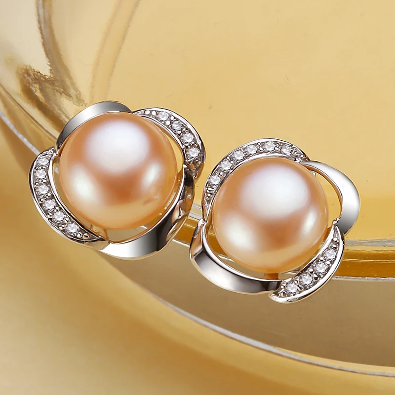 Eternal wedding Women Gift word 925 Sterling silver real Special offer all match elegant natural Pearl