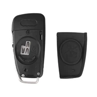 KEYYOUเปลี่ยนพับ 3 ปุ่มรีโมทกุญแจรถFobสำหรับAudi Q7 A3 A4 A6 A6L A8 TT 2008 2009 Key Fobกรณี 5