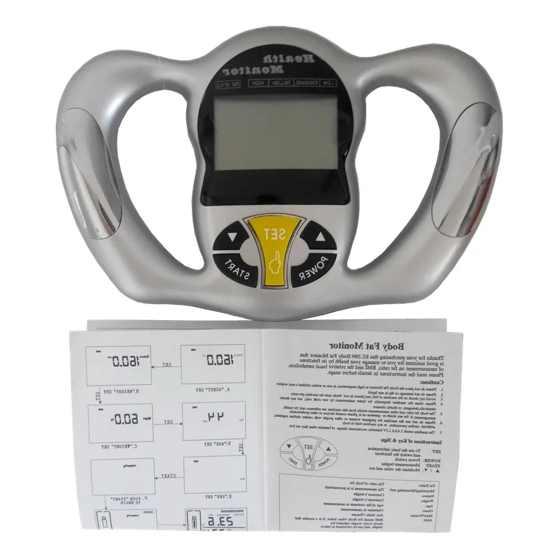 Digital Electronic Large LCD Screen Body Fat Analyzer Body Fat Monitor