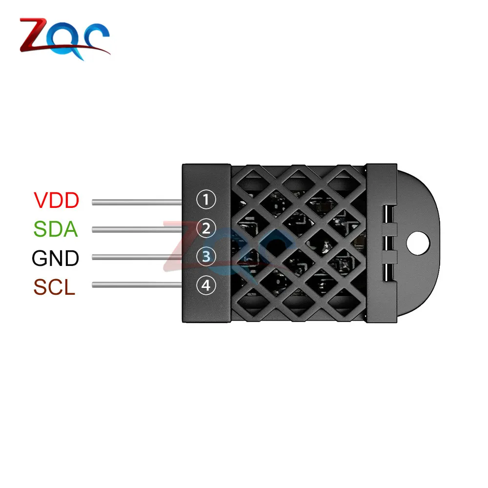 SHT20 цифровой Температура и влажности Сенсор модуль IIC I2C DC 3,3-5,5 V с высоким уровнем датчик точности Профессиональный SHT20 чип