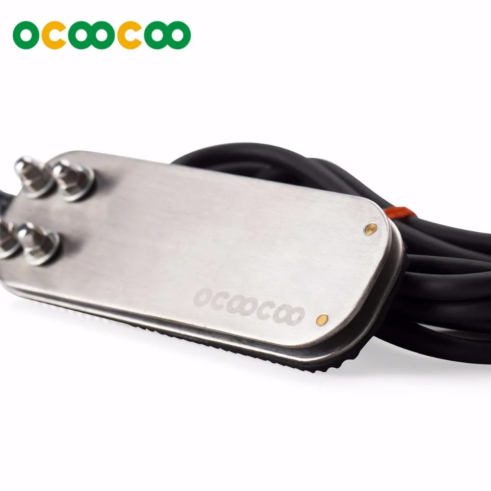 OCOOCOO J150Stainless Сталь Мощность педаль для всех видов Питание татуировки великий мастер противоскользящие Мощность педали-серебро
