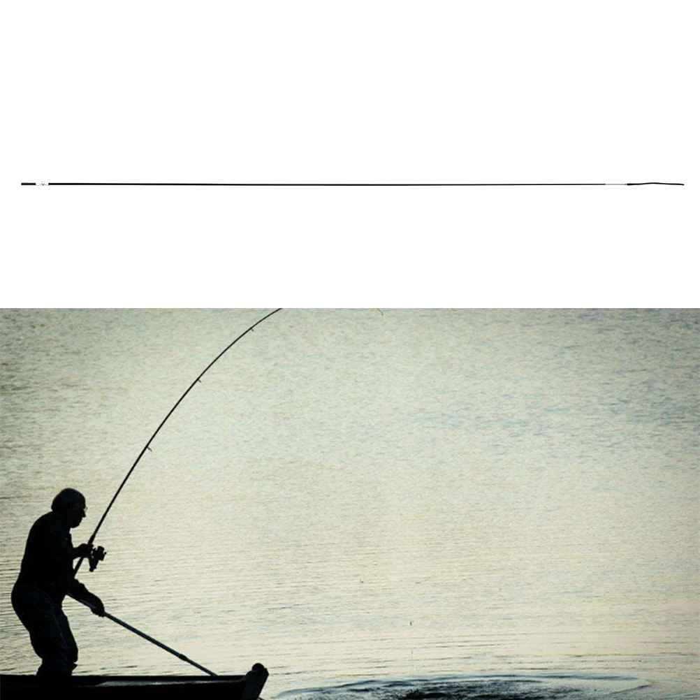 

1PC 45cm Fishing Rod Tips Spare Tip Taiwan Fishing Rod Tip Solid And Hollow Carbon Rod Accessories Black