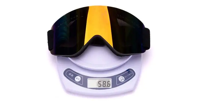Robesbon UV400 очки для катания на лыжах 180 мм* 90 мм анти-противотуманные ветрозащитные мульти очки для сноуборда женские анти-песочные противозапотевающие лыжные очки