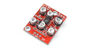 

AD828 op amp preamplifier board audio module single power supply