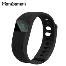 Mambaman TW64 Фитнес трекер Bluetooth SmartBand Спорт Браслет Смарт Группа Браслет Шагомер для iPhone iOS андроид PK fitbit