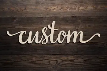 

Custom Script LOWERCASE Word Wood Sign Custom Wood sign Laser cut name Kids room decor Personalized Name Wooden Sign