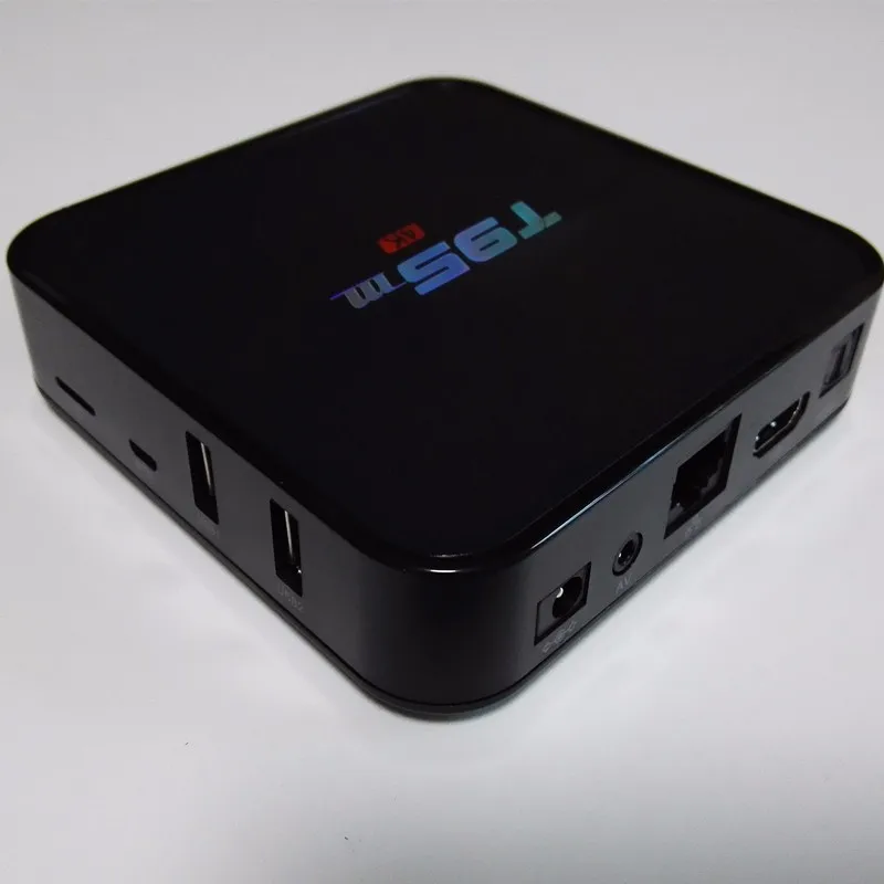 Amlogic s905x android tv box t95m Amlogic Quad Core1GB/8 GB H.265 4K медиаплеер