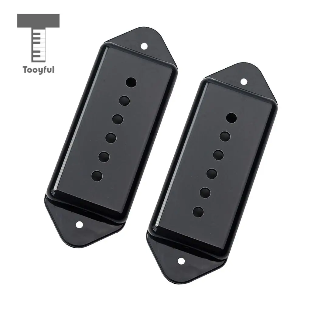 2PCS Guitar Single Coil Pickup Covers Dogear Style for Electric Guitar Replacement Parts
