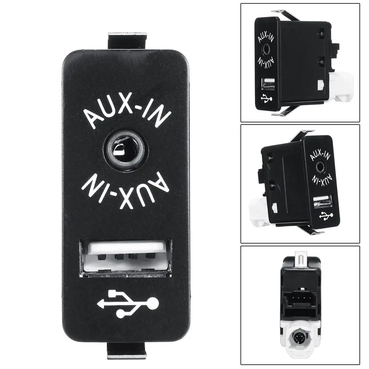Adaptador para Bmw Aux na Tomada de Entrada Carro Auxiliar E87 E90 F10 F12 E70 x1 x3 x5 Usb E63 E81 5 High Quality Automóveis e motos