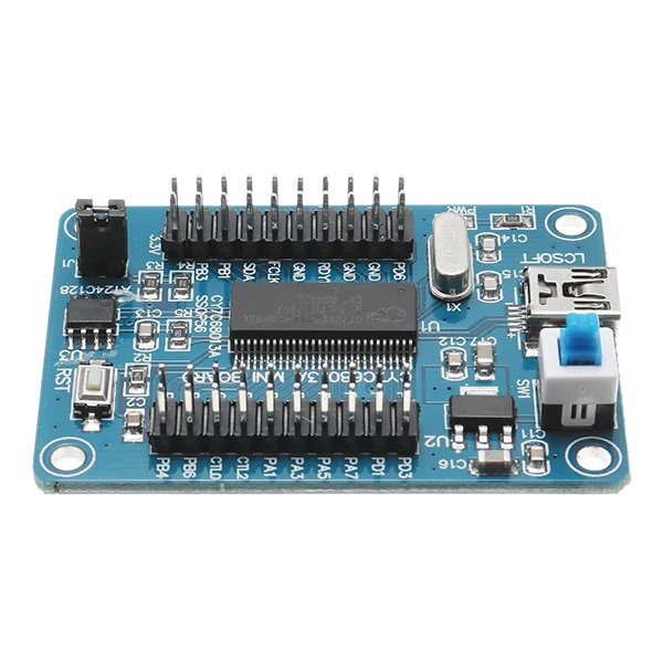 1PC EZ USB FX2LP CY7C68013A USB Core Board Development