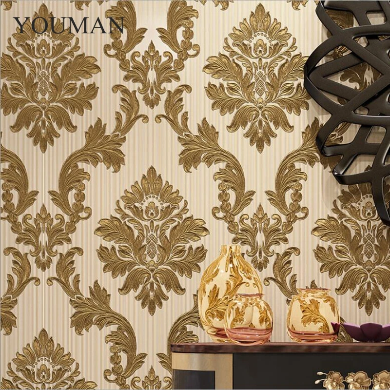 Gold Classic Wallpaper Texture