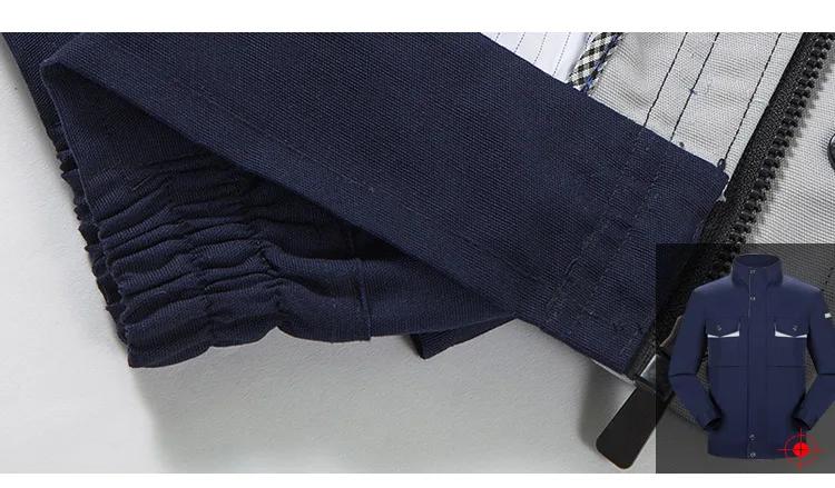 Work Clothing Sets Men Women Unisex Workwear Suits Spring Autumn Long Sleeve Jackets and Pants Factory Repair Workers Uniforms (19)