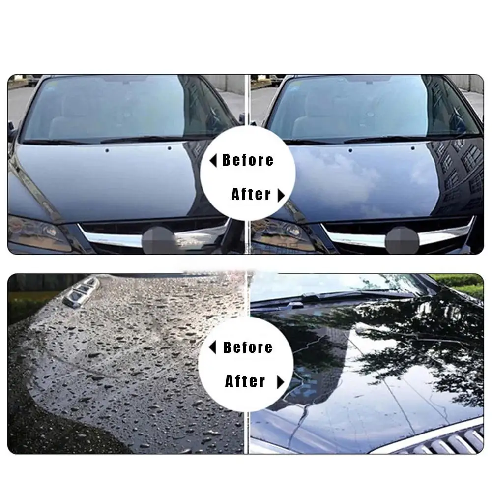 Premium Carnauba Car Wax Crystal Hard Wax Paint Care Scratch Repair Maintenance Paint Surface Coating Free Sponge