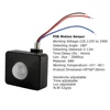 Capteur de mouvement infrarouge automatique | Capteur PIR 220V 110V 12V, interrupteur de mouvement, lampe corporelle, interrupteur de minuterie, capteur de mouvement extérieur ► Photo 3/6