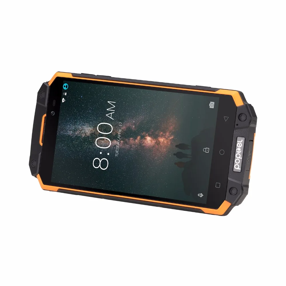 Русский GuoPhone POPTEL P9000 Max смартфон 5," 9000 мАч IP68 Водонепроницаемый MTK6750 Восьмиядерный 4 Гб 64 Гб OTG 13,0 МП+ 5,0 МП