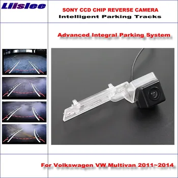 

Vehicle Intelligentized Reversing Parking Camera For Volkswagen VW Multivan 2011~2014 Rear View Back Up Dynamic Guidance Tracks
