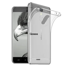 Qosea для Ulefone металлический корпус ультра-тонкий полупрозрачный тонкий Силиконовый ТПУ мягкий для Ulefone Metal Телефон Защитные назад крышка