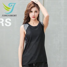 JINXIUSHIRT, рубашка для йоги, для тренажерного зала, укороченный топ, для фитнеса, тренировки, Джерси, Mujer, одежда для женщин, спортивная одежда, бесшовная одежда без рукавов для бега