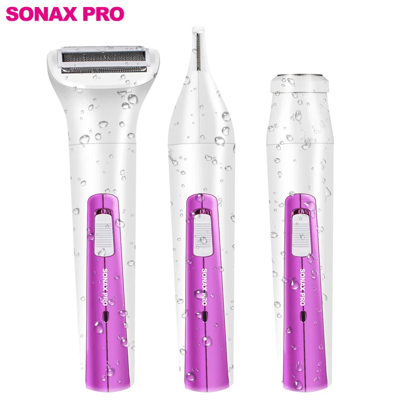 3 in 1 Multifunctional Women Hair Removal Electric Shaping Female