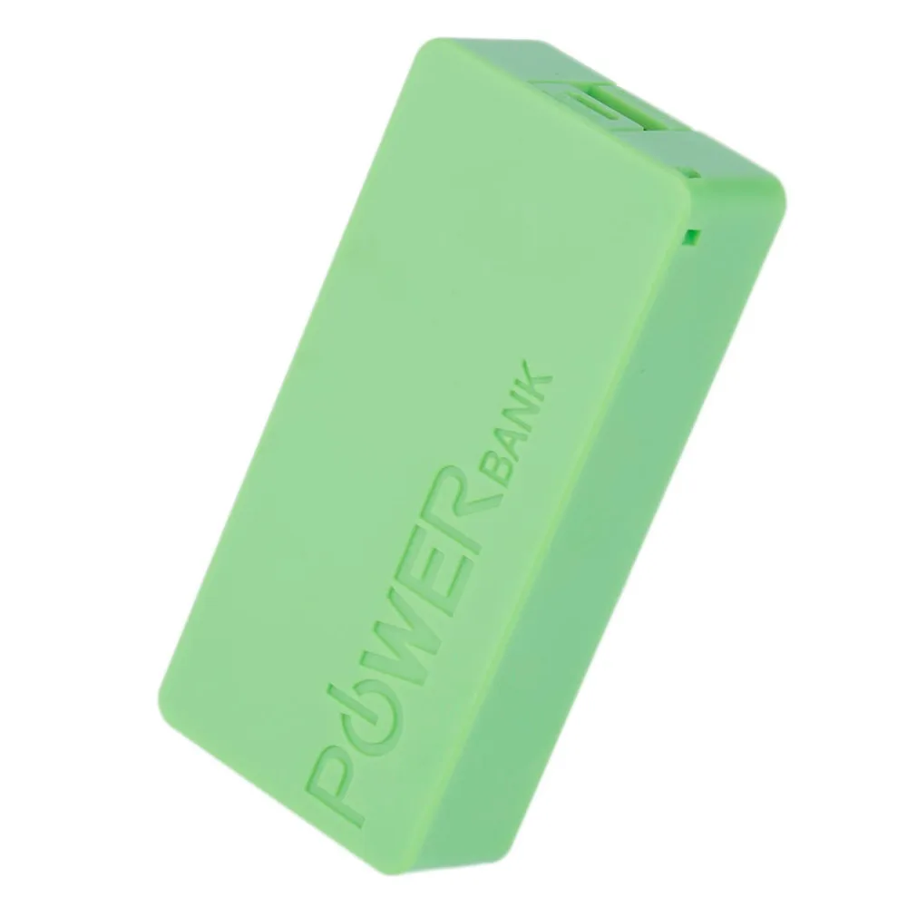 6 цветов 5 в USB DIY power bank чехол Портативный внешний аккумулятор коробка для хранения банк питания чехол для телефонов на 5600 мАч(без батареи