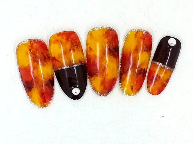 4 шт. че Янтарный выглядит Светодиодный УФ Гель-лак для ногтей цветной дизайн ногтей украшения косметические инструменты впитывающийся гель для рисования ногтей