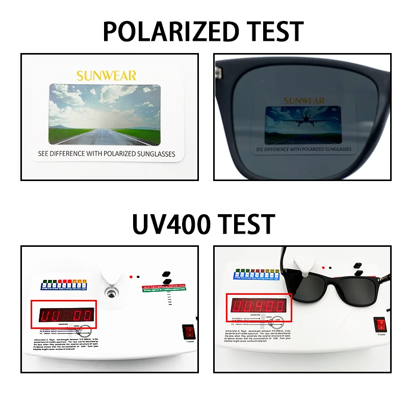 FUQIAN Лидер продаж поляризованные солнцезащитные очки для мужчин и женщин классические квадратные пластиковые очки для вождения Модные очки UV400 Gafas De Sol
