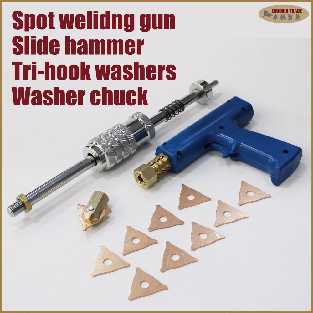 single sided spot welding gun slide hammer dent puller adapter for