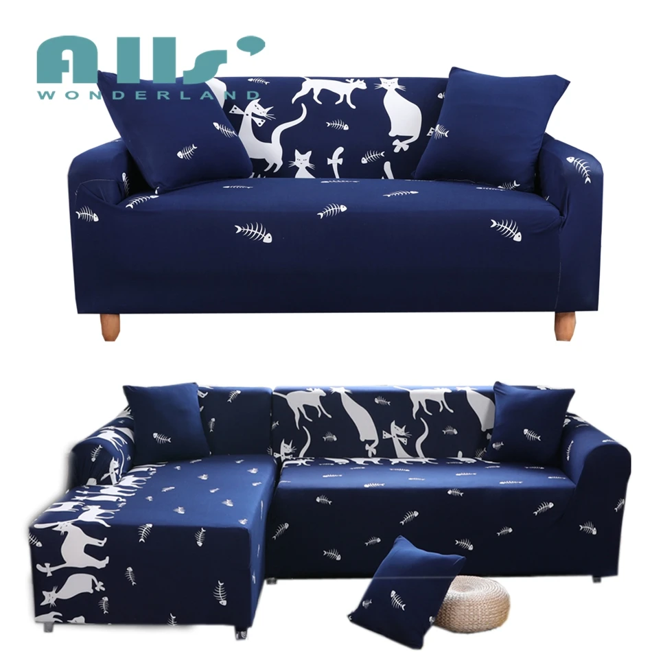 Buy Lovely Cat Cartoon Sofa Cover Couch/Loveseat L