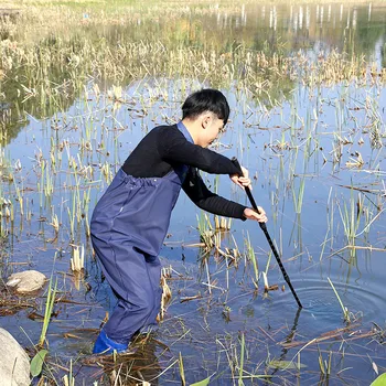 0.55mm Thicken Fishing Wader PVC Breathable Chest Waders for Fishing Hunting Waterproof One-piece Dichotomanthes End Fish Waders 0.55mm Thicken Fishing Wader PVC Breathable Chest Waders for Fishing Hunting Waterproof One-piece Dichotomanthes End Fish Waders