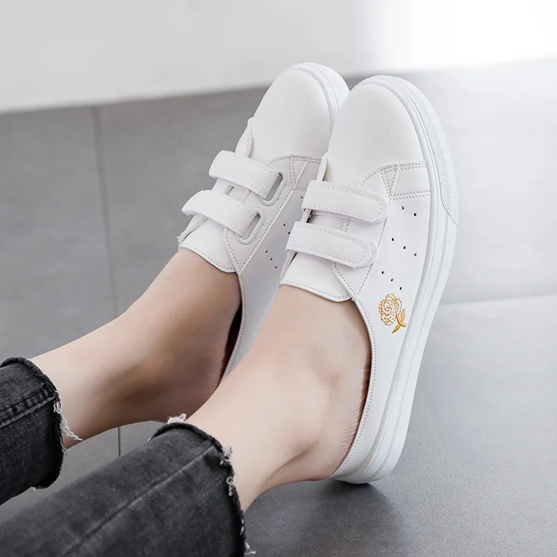 

2019 Hot Women Sneakers Shoes Breathable Summer New Casual Lightweight Shoes Slip on Flats