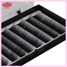 20 лотков белые карты густые ресницы 10 линий натуральные накладные локоны C ручной работы синтетические волосы одиночные ресницы