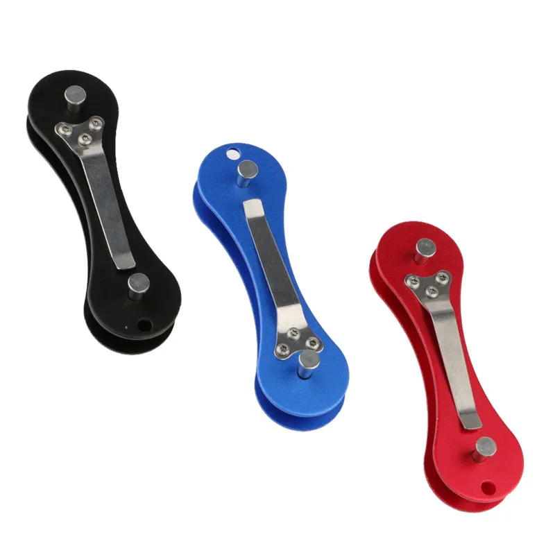 

Aluminum Alloy Portable Smart Keychain Holder Pocket Tool Chain Cases DIY Fun
