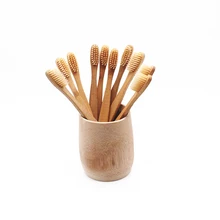 10 шт. бамбуковый уголь зубная щетка набор деревянной ручкой щетиной для взрослых путешествия Радуга зубная щетка язык скребок Рот чистым