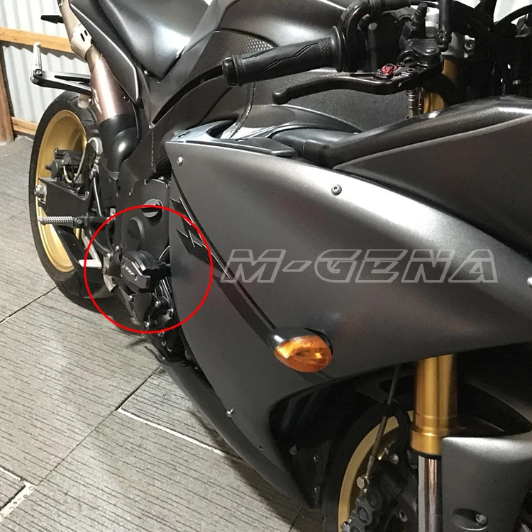 Мотоцикл с ЧПУ ночлега рамки ползунок защитная решетка для YZF1000 YZF 1000 R1 YZF1000R1 YZFR1 YZF-R1 09, 10, 11, 12, 13, 14 лет