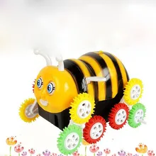 1Pcs Plastic Clockwork Toys Cartoon Inertial Double-sided Bee Dump Truck Wind Up Clockwork Toy Kids Educational Toy 1Pcs Plastic Clockwork Toys Cartoon Inertial Double-sided Bee Dump Truck Wind Up Clockwork Toy Kids Educational Toy