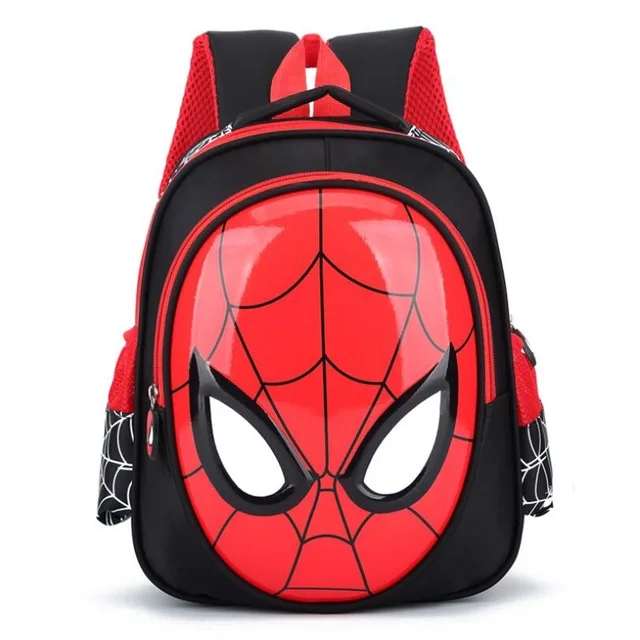 

2018 3D 3-6 Year Old School Bags For Boys Waterproof Backpacks Child Spiderman Book bag Kids Shoulder Bag Satchel Knapsack