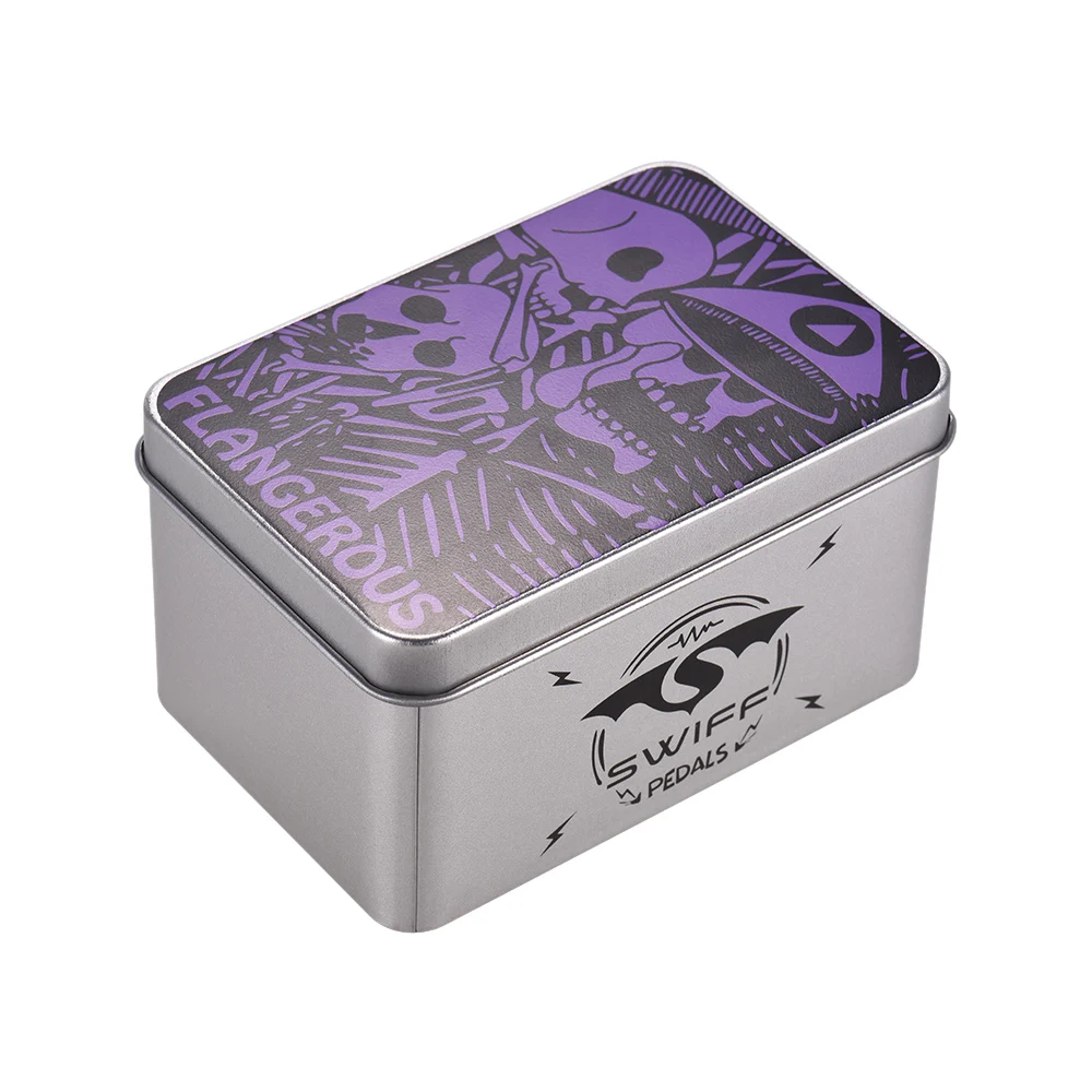 SWIFF DP02 FLANGEROUS Digital Flanger Guitar Effect Pedal True Bypass Metal Shell with DEPYH RATE control knobs