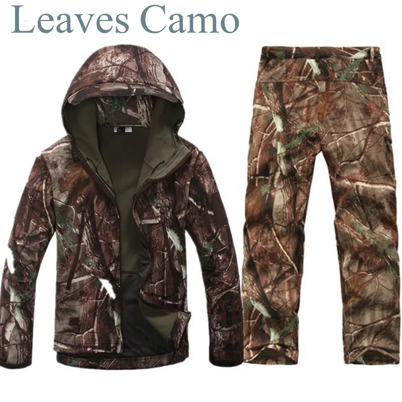 

Outdoor Sports TAD Soft Shell Jacket Waterproof Camping Hiking Clothing Jacket Pants Set