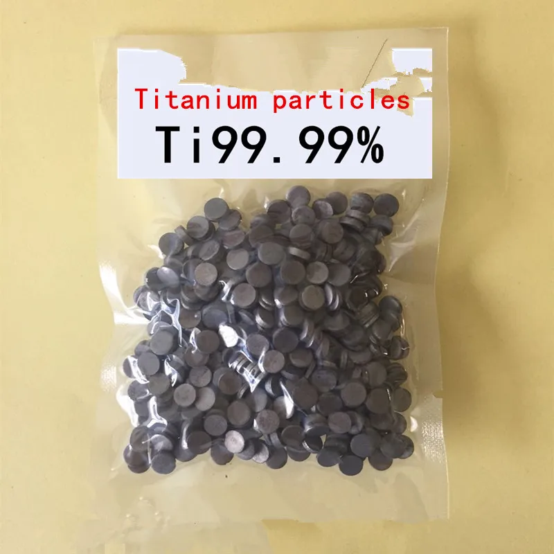 100g 99.99% High purity titanium particles Titanium metal particles used for experiment