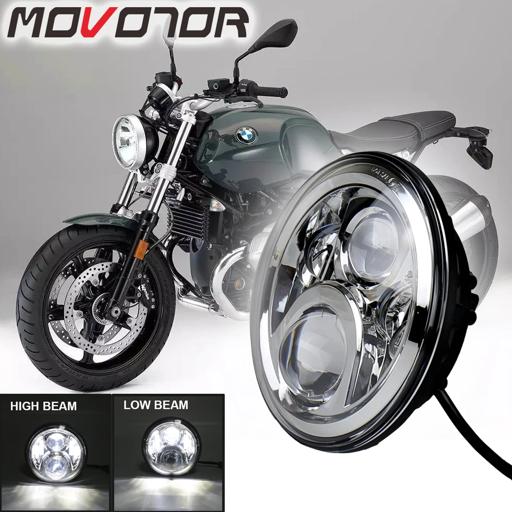 

Round 7 inch Led Headlight for BMW Nine T 2014-2018