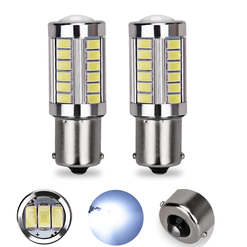 1156 BA15S P21W 5630 5730 12V 33 огни стробоскоп светодиодные автомобильные задние лампы