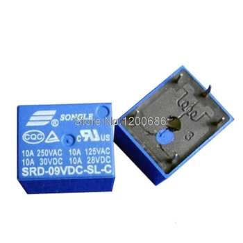 

5pcs SRD-05VDC-SL-C 5VDC 10A Power relay PCB Type 5 feet 5p 10A relay