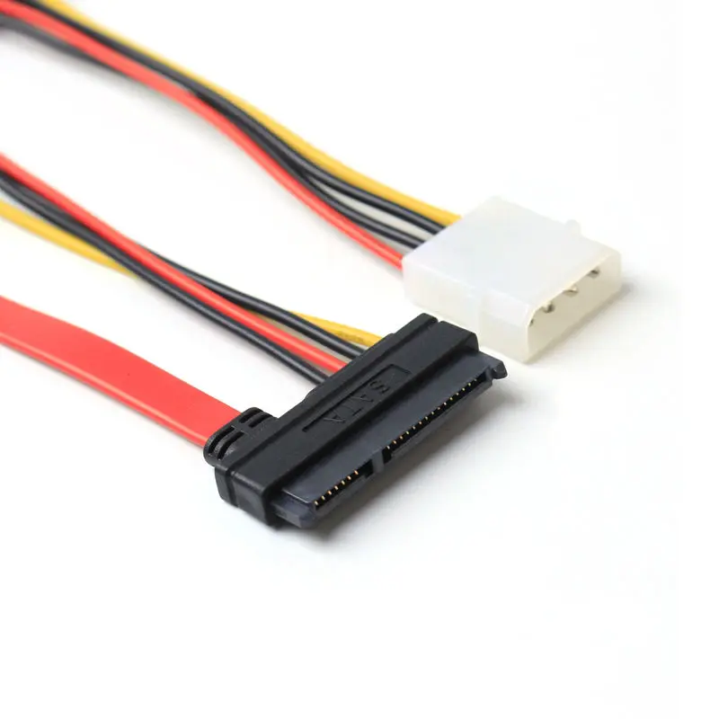 Кабель SATA 22pin 7 + 15pin Female к 7Pin с Molex IDE 4Pin кабель питания для компьютера 50 см 2 5 3 HDD|cable